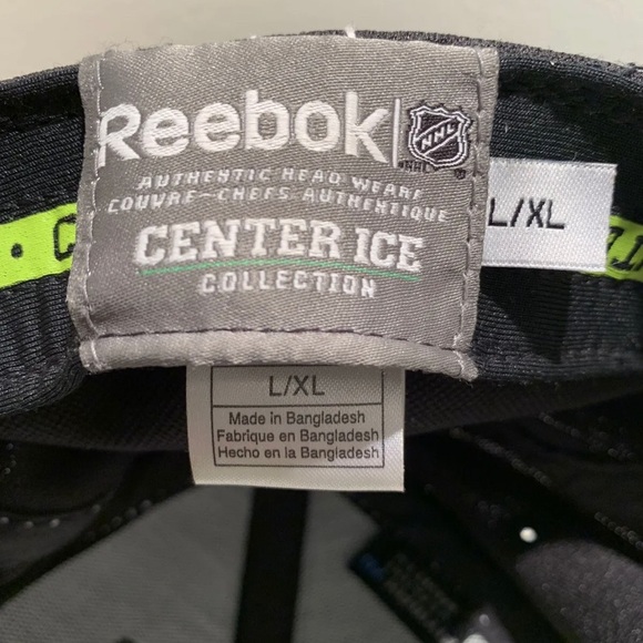 San Jose Sharks Fitted Cap, Men's  L / XL, Official Reebok NHL - Picture 6 of 8